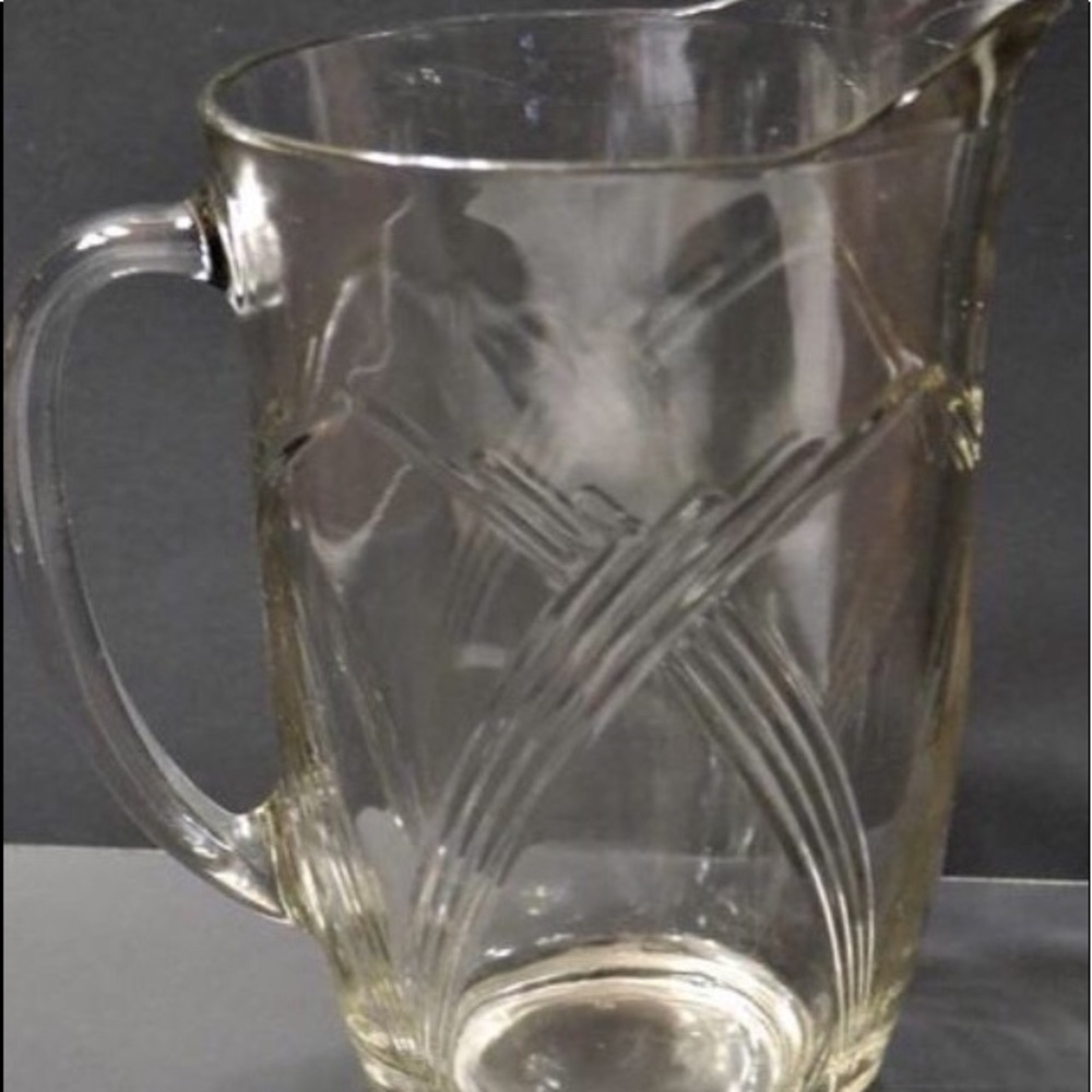 Anchor Hocking Glass Pitcher